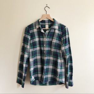 J Crew Boy Shirt in Plaid